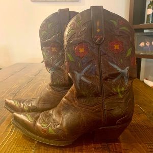 Dan Post shorter vintage cowboy boot